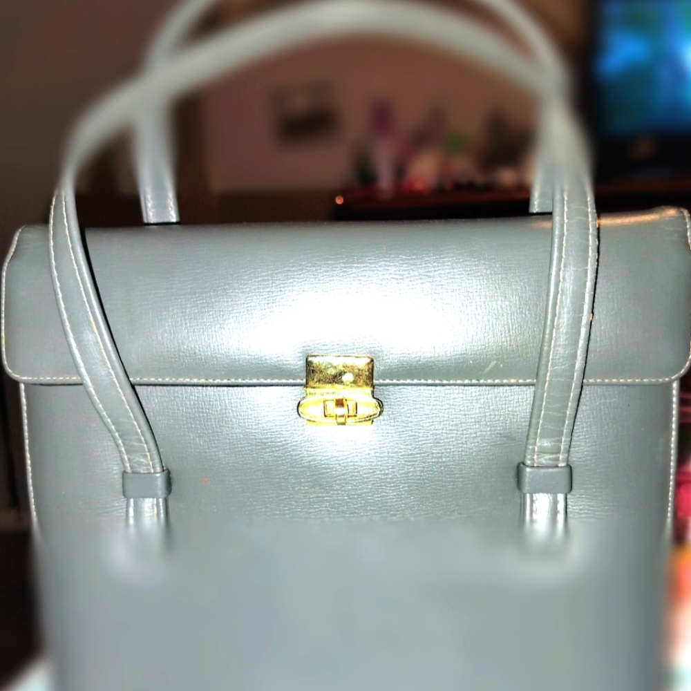 @@@ VINTAGE Grey Purse